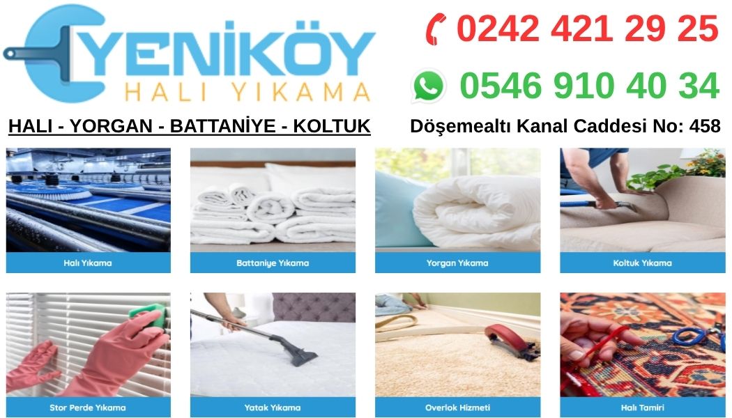 Yeniköy halı yıkama